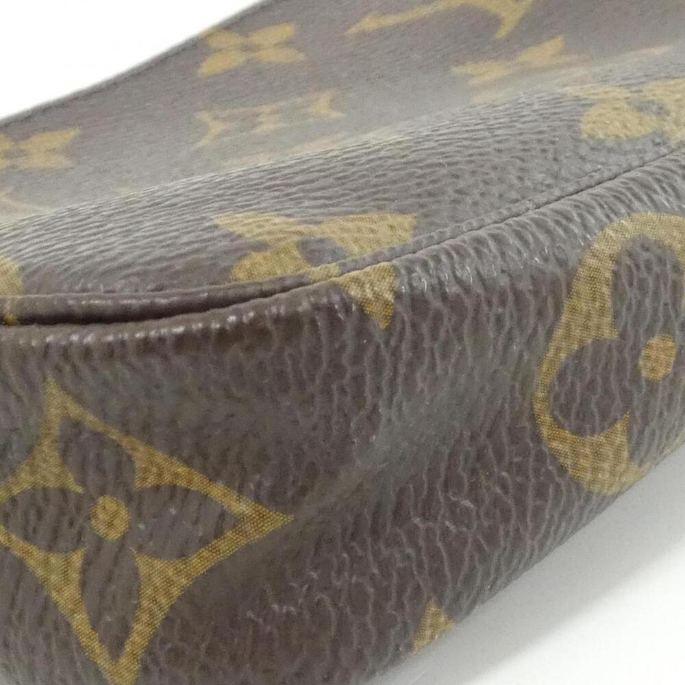 LOUIS VUITTON Authentic Brown Monogram Pochette Pouch - Picture 3 of 8